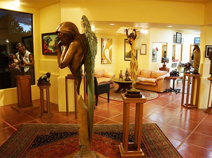 Fine Art Gallery, Sedona, bronze sculptures, bronze miniatures 